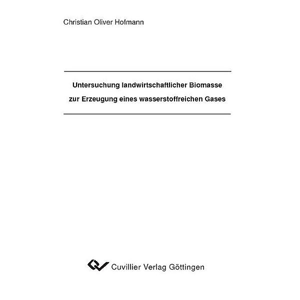 Hofmann, C: Untersuchung landwirtschaftlicher Biomasse, Christian Hofmann