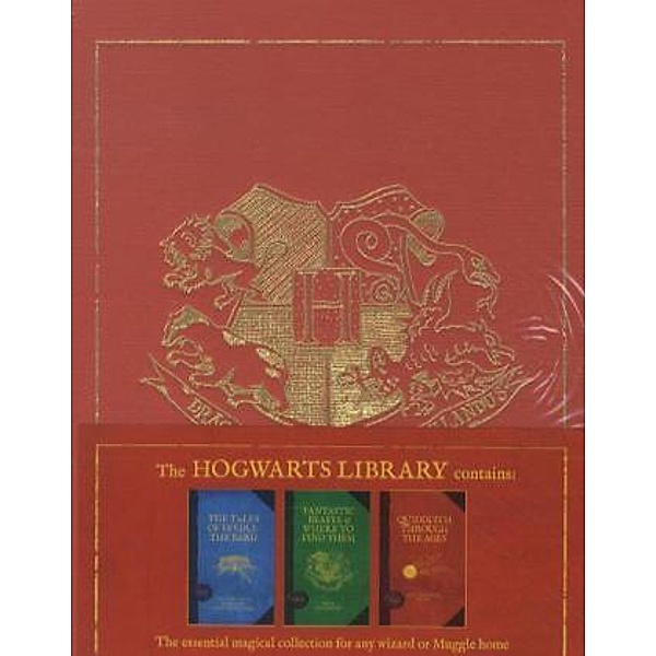 Hogwarts Library, 3 Vols., J K Rowling