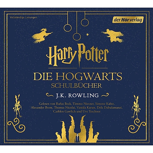 Hogwarts Schulbücher, 6 Audio-CD, J.K. Rowling