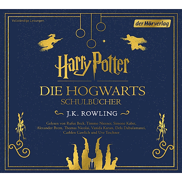 Hogwarts Schulbücher,6 Audio-CD, J.K. Rowling