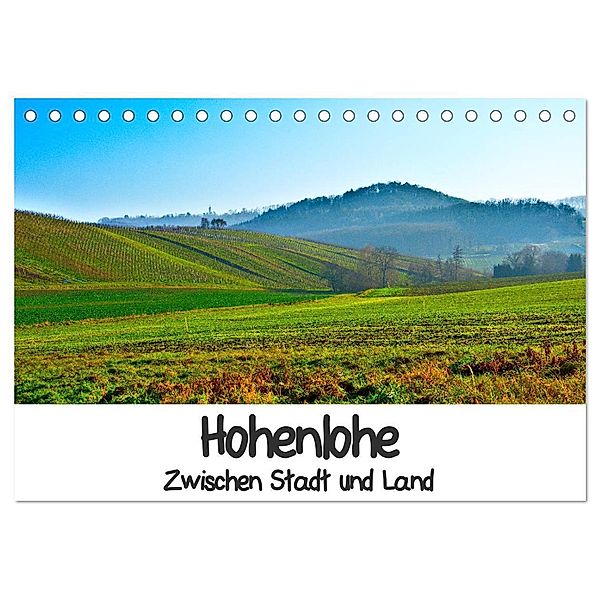Hohenlohe - Zwischen Stadt und Land (Tischkalender 2024 DIN A5 quer), CALVENDO Monatskalender, Lost Plastron Pictures