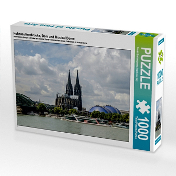 Hohenzollernbrücke, Dom und Musical Dome (Puzzle), Frank Brehm