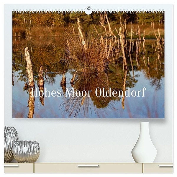 Hohes Moor Oldendorf (hochwertiger Premium Wandkalender 2024 DIN A2 quer), Kunstdruck in Hochglanz, Wiebke von der Heyde