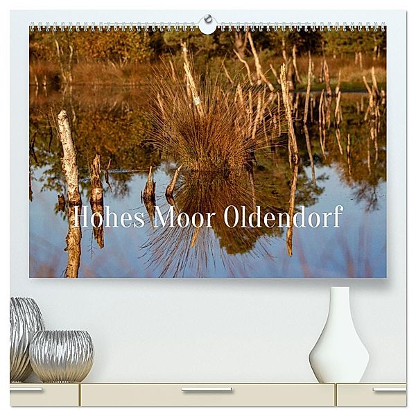 Hohes Moor Oldendorf (hochwertiger Premium Wandkalender 2025 DIN A2 quer), Kunstdruck in Hochglanz, Calvendo, Wiebke von der Heyde