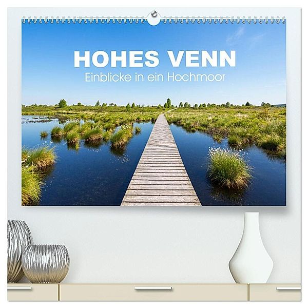 HOHES VENN - Einblicke in ein Hochmoor (hochwertiger Premium Wandkalender 2024 DIN A2 quer), Kunstdruck in Hochglanz, rclassen