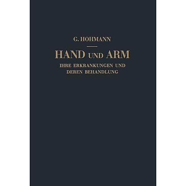 Hohmann, G: Hand und Arm, Georg Hohmann