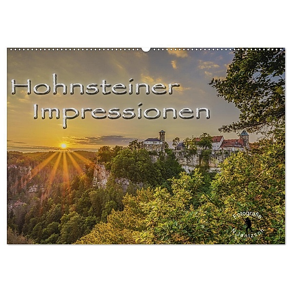 Hohnsteiner Impressionen (Wandkalender 2024 DIN A2 quer), CALVENDO Monatskalender, Norbert Jentzsch