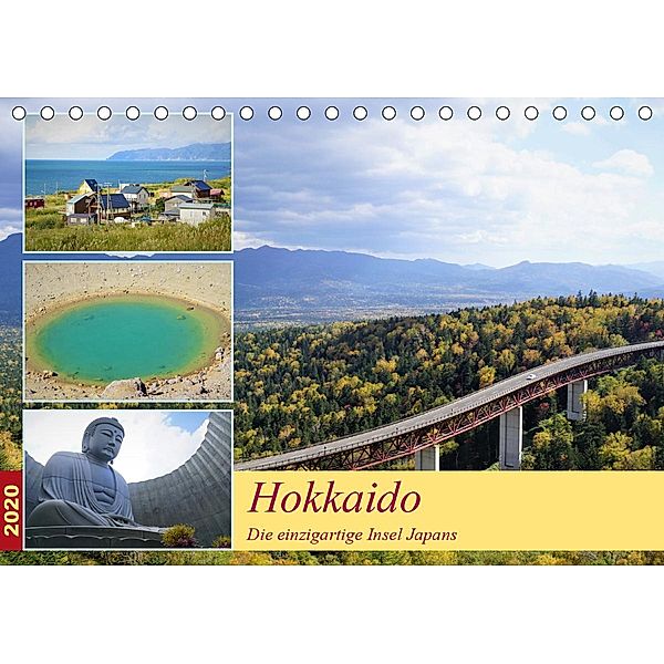 Hokkaido - Die einzigartige Insel Japans (Tischkalender 2020 DIN A5 quer), Piotr Nogal