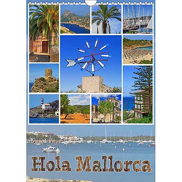 Hola Mallorca (Wandkalender 2019 DIN A4 hoch), Paul Michalzik