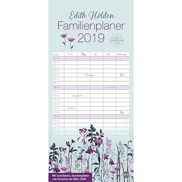Holden Familienplaner 2019, Edith Holden