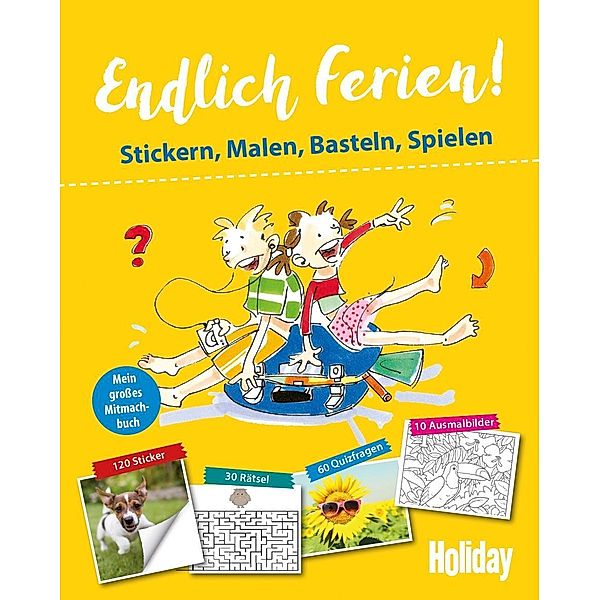 HOLIDAY Mitmachbuch: Endlich Ferien!, Viktoria Paschke, Martina Gorgas