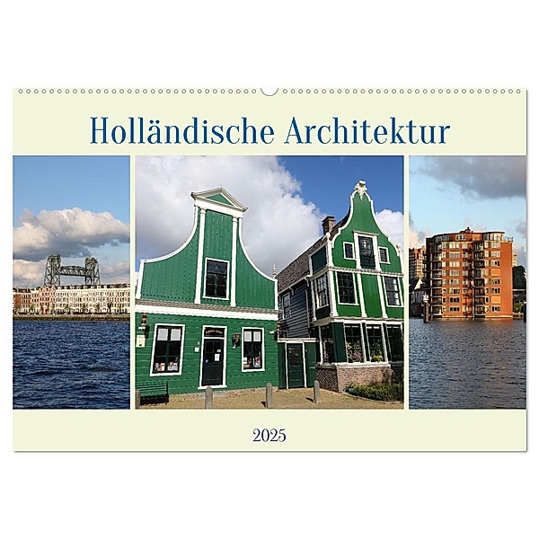 Holländische Architektur (Wandkalender 2025 DIN A2 quer), CALVENDO Monatskalender, Calvendo, Frank Gayde