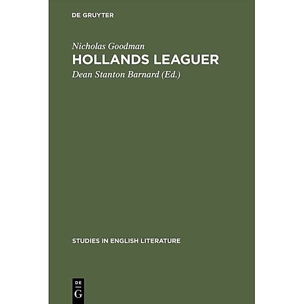 Hollands leaguer, Nicholas Goodman