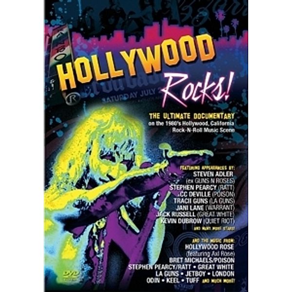 Hollywood Rocks!, Diverse Interpreten