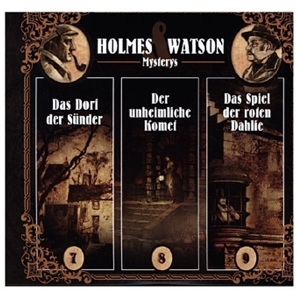 Holmes & Watson Mysterys, 3 Audio-CDs, Holmes & Watson