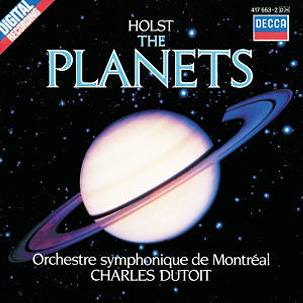 Holst: The Planets, Charles Dutoit, Osm