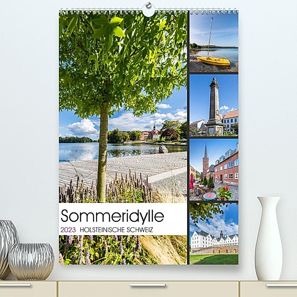 HOLSTEINISCHE SCHWEIZ Sommeridylle (Premium, hochwertiger DIN A2 Wandkalender 2023, Kunstdruck in Hochglanz), Melanie Viola
