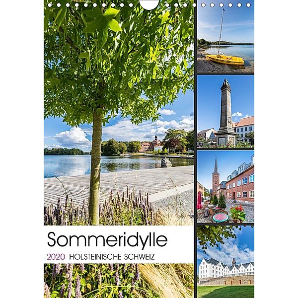 HOLSTEINISCHE SCHWEIZ Sommeridylle (Wandkalender 2020 DIN A4 hoch), Melanie Viola