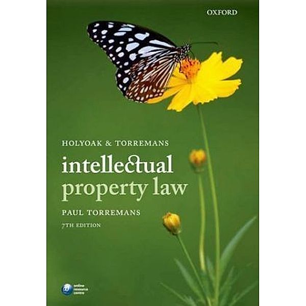 Holyoak and Torremans Intellectual Property Law, Paul Torremans