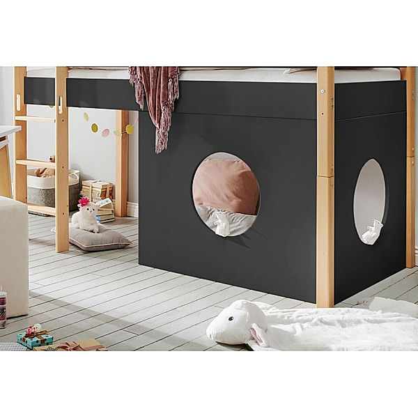 INFANSKIDS Holz-Deko Element INFANSCOLOR I (Farbe: anthrazit)