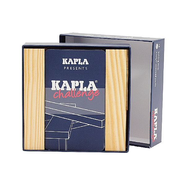 KAPLA® Holz-Konstruktionsspiel CHALLENGE