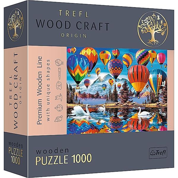 Trefl Holz Puzzle 1000  Bunte Ballons