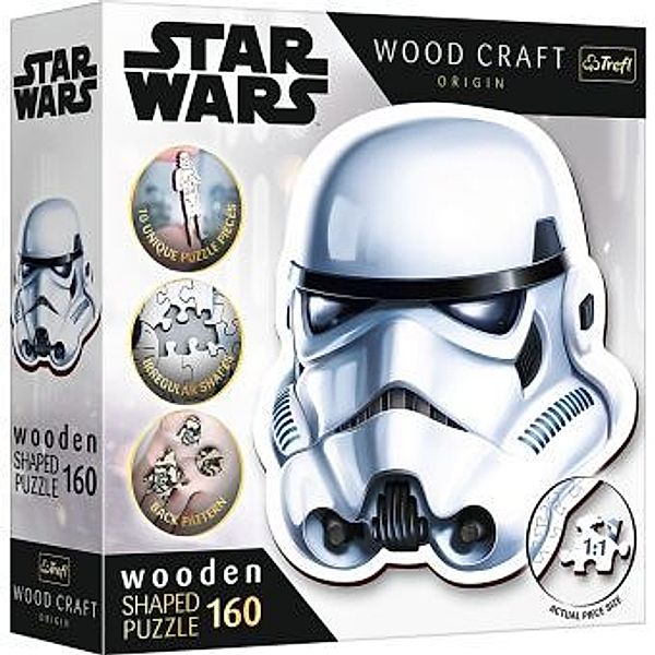 Puzzle de casque de Stormtrooper, 160 pièces