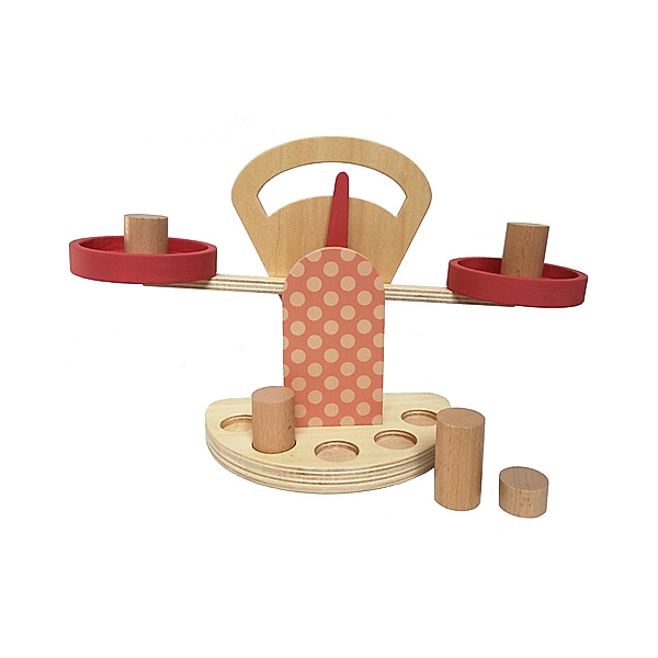 Egmont Toys Holz-Waage SCALES mit Gewichten