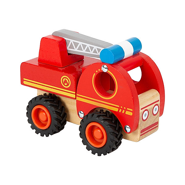 small foot® Holzauto FEUERWEHR in rot