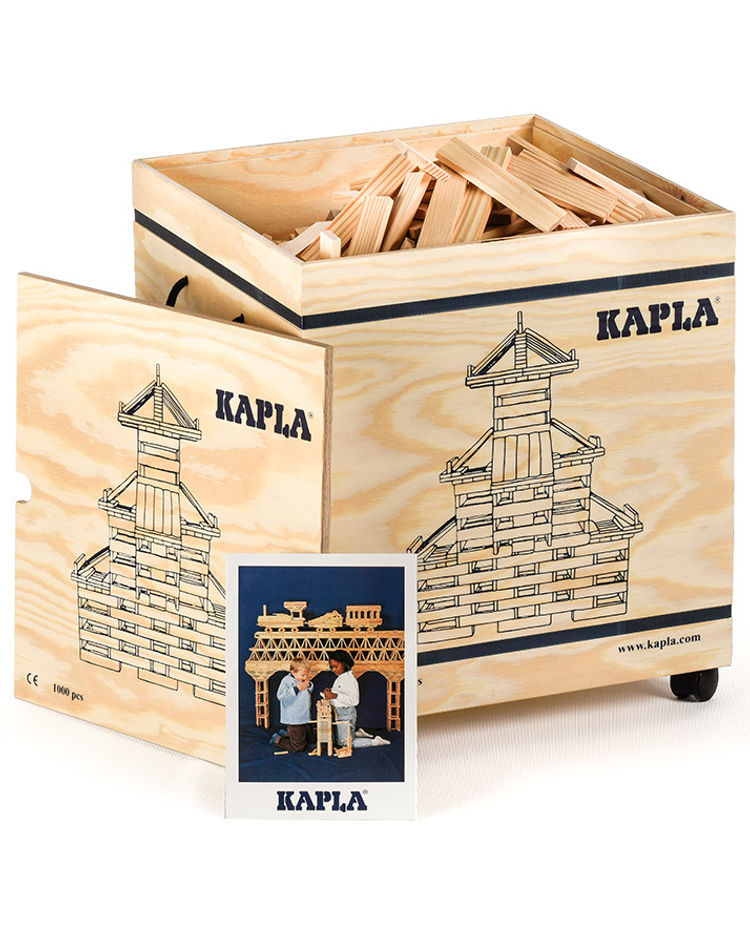 Holzbauplättchen KAPLA 1000-teilig in natur kaufen