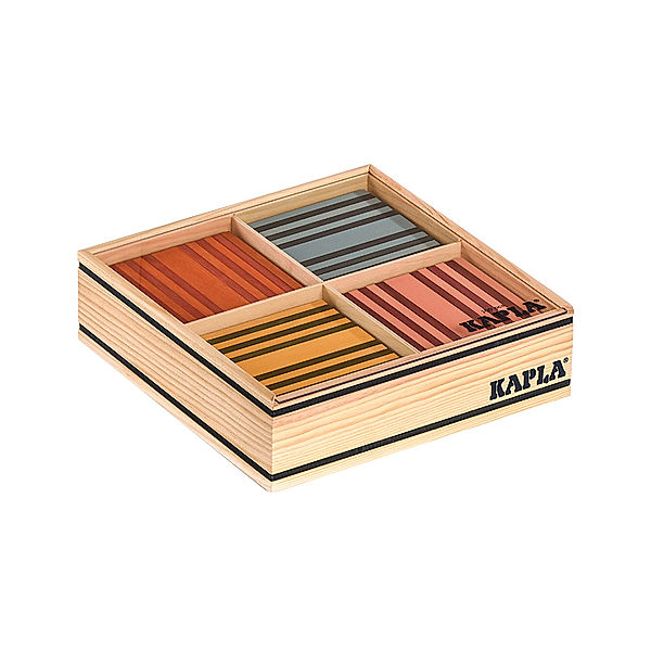 KAPLA® Holzbauplättchen OCTOCOLOR 100-teilig in 8 Farben