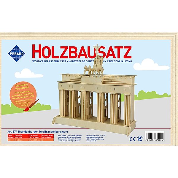 Holzbausatz Brandenburger Tor