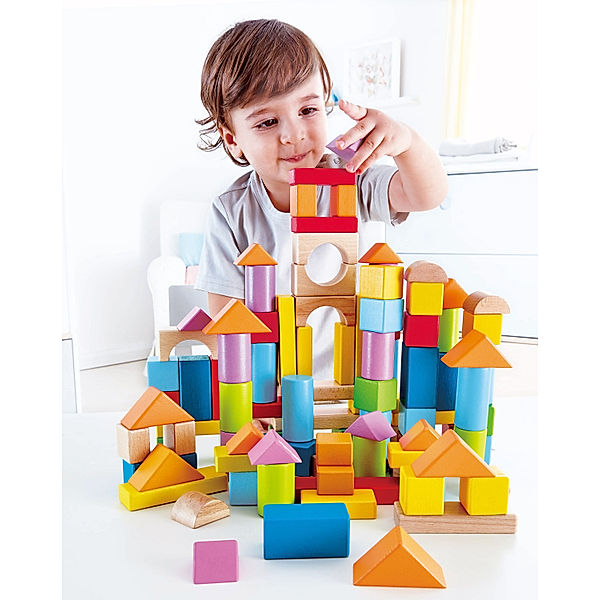 Hape Holzbausteine SPIELSPAß 101-teilig