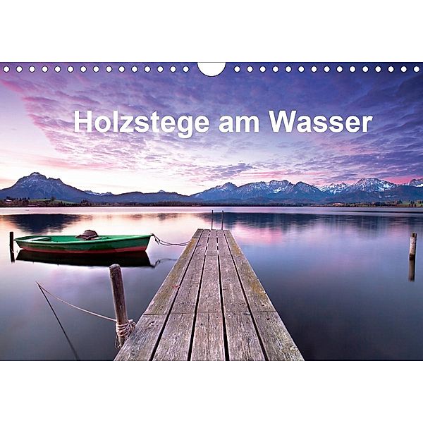 Holzstege am Wasser (Wandkalender 2020 DIN A4 quer), Jenny Sturm