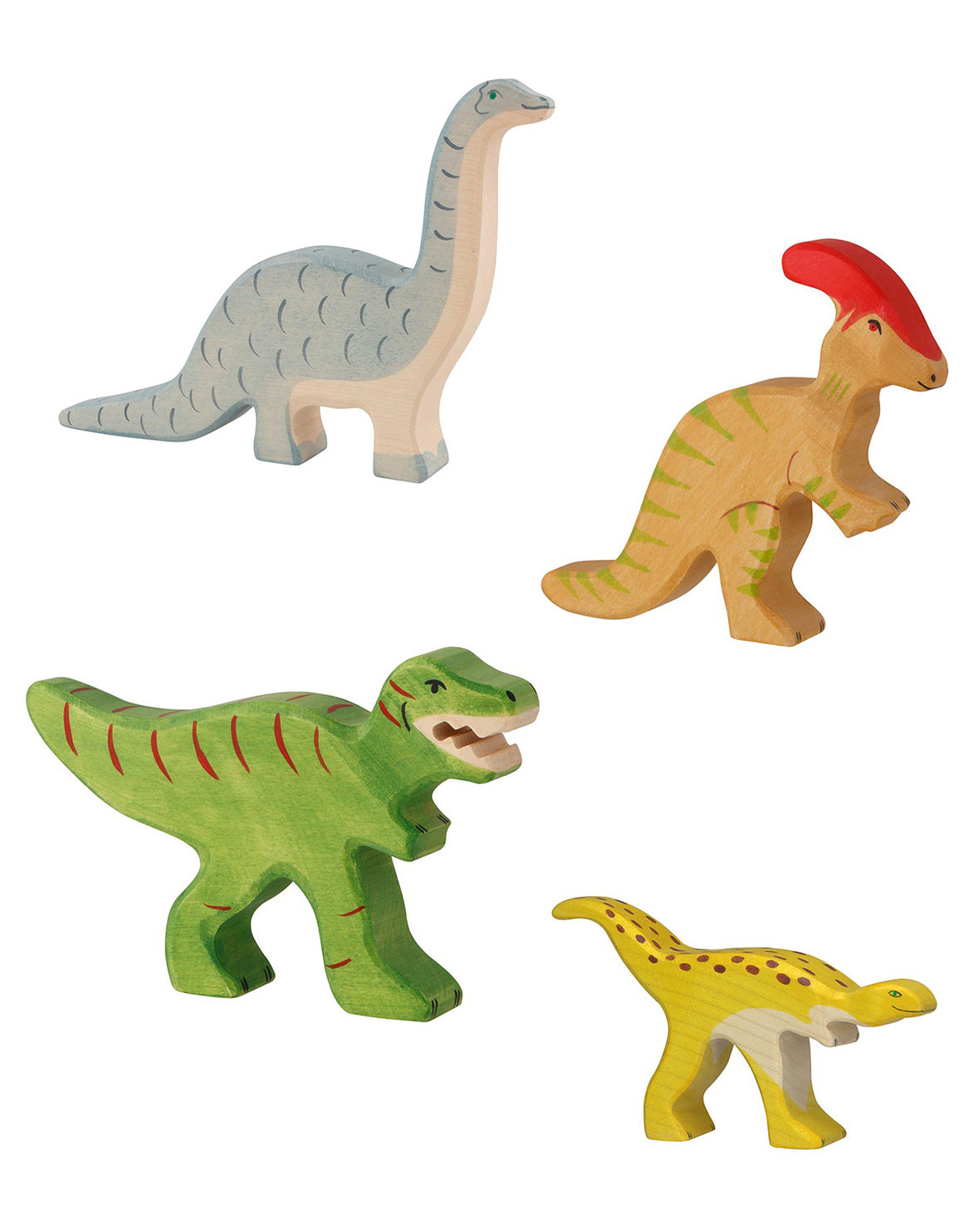 Holzspielzeug Dinosaurier Staurikosaurus für Kinder ab 3 Jahre