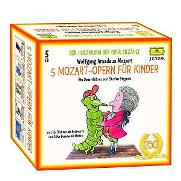 Holzwurm Der Oper - 5 Mozart-Opern Für Kinder, Stefan Siegert