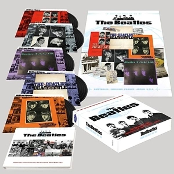 Home And Away '64-'66 (5lp-Set+Book+Poster) (Vinyl), The Beatles