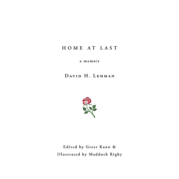 Home at Last, David H. Lehman