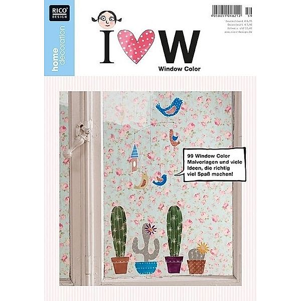 home decoration: home decoration No. 59 I love Window Color Buch jetzt  online bei Weltbild.ch bestellen