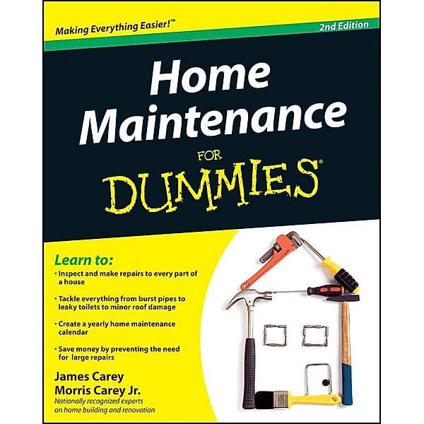 Home Maintenance For Dummies, James Carey, Morris Carey