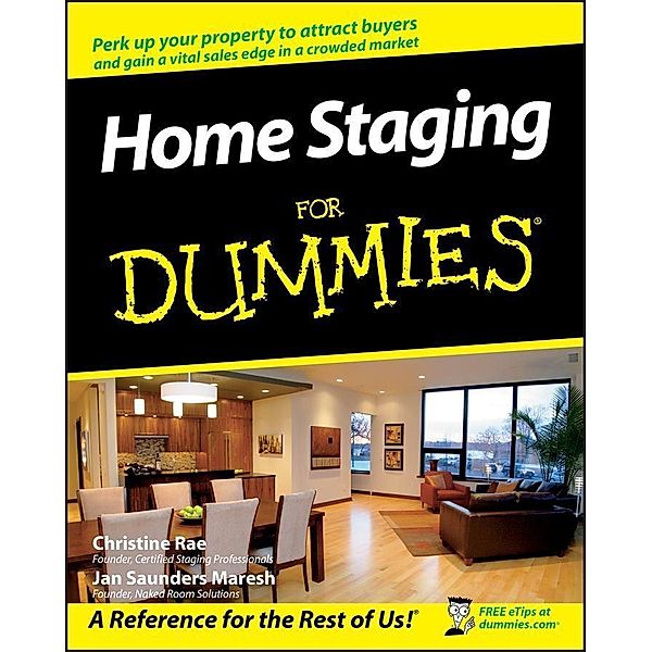 Home Staging For Dummies, Christine Rae, Jan Saunders Maresh