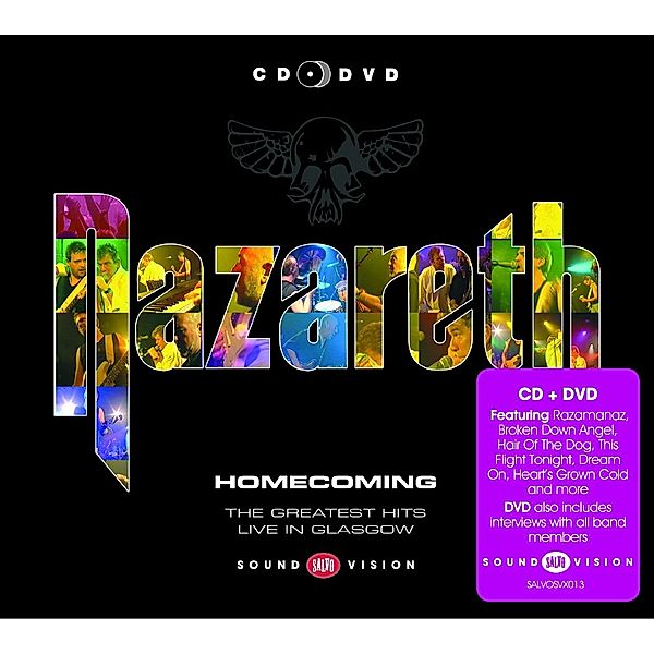 Homecoming-Greatest Hits Live (Cd+Dvd), Nazareth