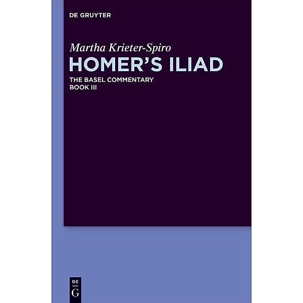 Homer's Iliad, Martha Krieter-Spiro