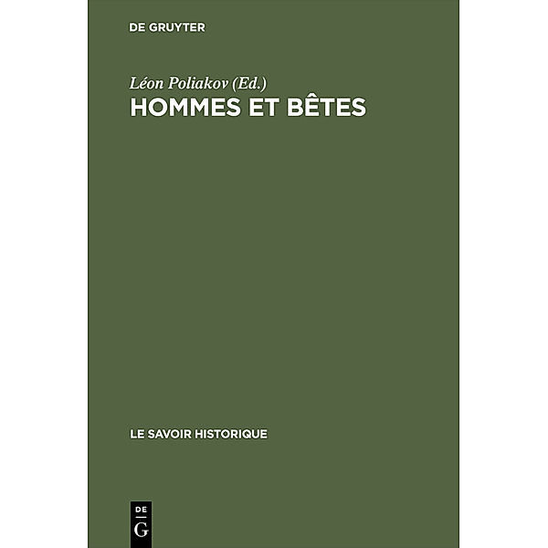 Hommes et bêtes: Entretiens sur le racisme