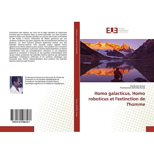 Homo galacticus, Homo roboticus et l'extinction de l'homme, Ravikumar Kurup, Parameswara Achutha Kurup