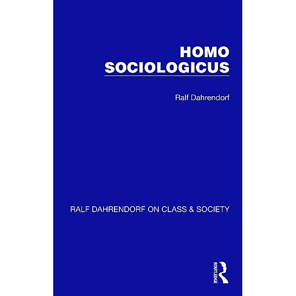 Homo Sociologicus, Ralf Dahrendorf