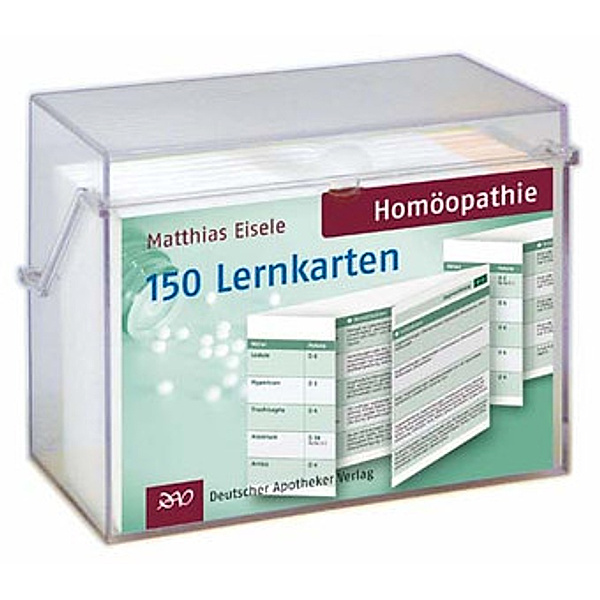 Homöopathie - 150 Lernkarten, Matthias Eisele