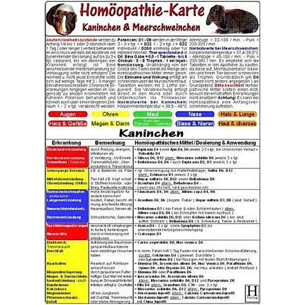 Homöopathie für Kaninchen & Meerschweinchen, Tierheilkunde-Karte