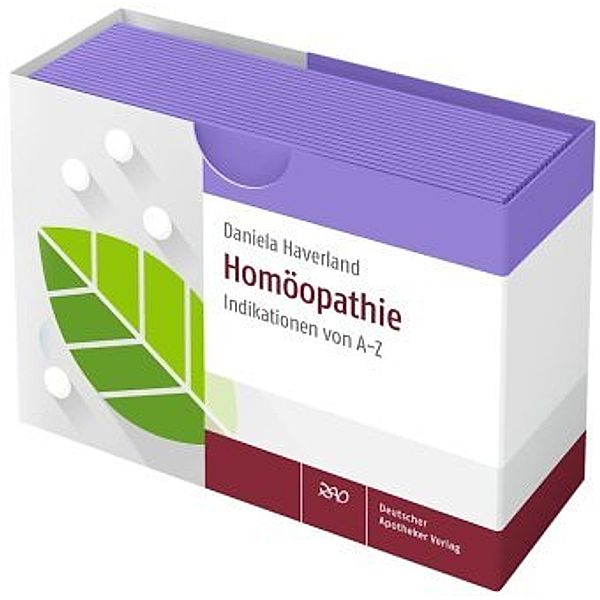 Homöopathie Indikationen von A-Z, Karteikarten, Daniela Haverland