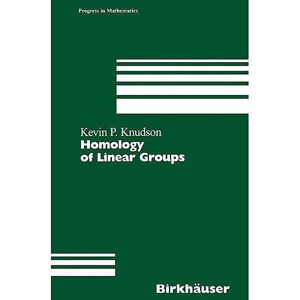 Homology of Linear Groups, Kevin P. Knudson